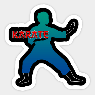 09 - Karate Sticker